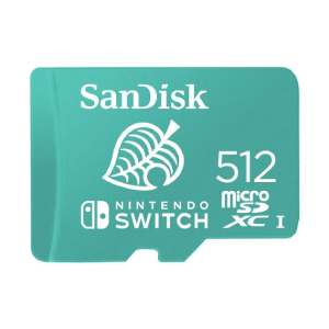 SanDisk microSDXC 512GB do Nintendo Switch