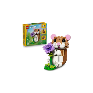 Klocki LEGO Creator 31376 – Uroczy chomik z kwiatkiem