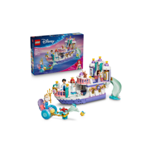 LEGO Disney 43299 – Królewska łódź weselna Arielki