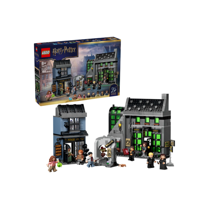 LEGO Harry Potter 76471 – Magiczne sklepy na ulicy Śmiertelnego Nokturnu