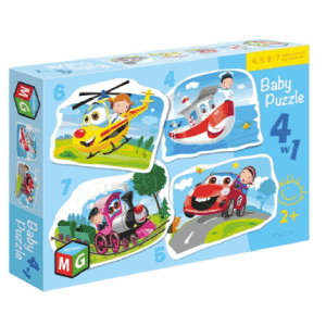 MULTIGRA Baby Pojazdy 4w1 0568